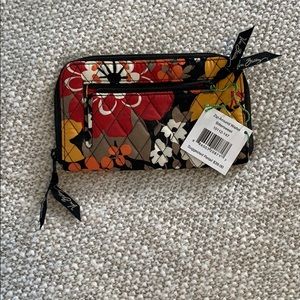 Bittersweet Vera Bradley wristlet wallet